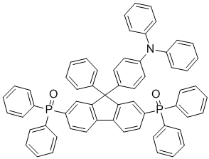 2,7-Bis(diphenylphosphoryl)-9-(4-diphenylamino)phenyl-9'-phenyl-fluorene(1198361-98-6)